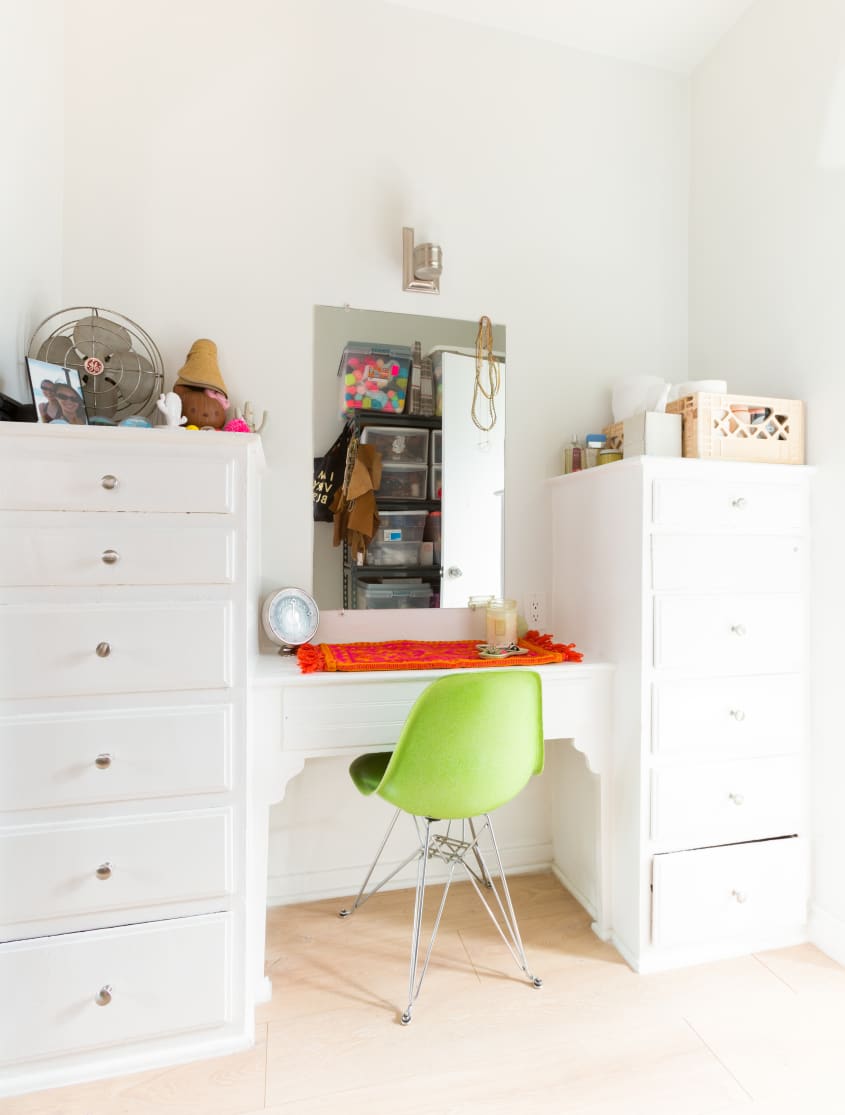 House Tour A Playful, RainbowHued LA Studio Apartment Apartment Therapy